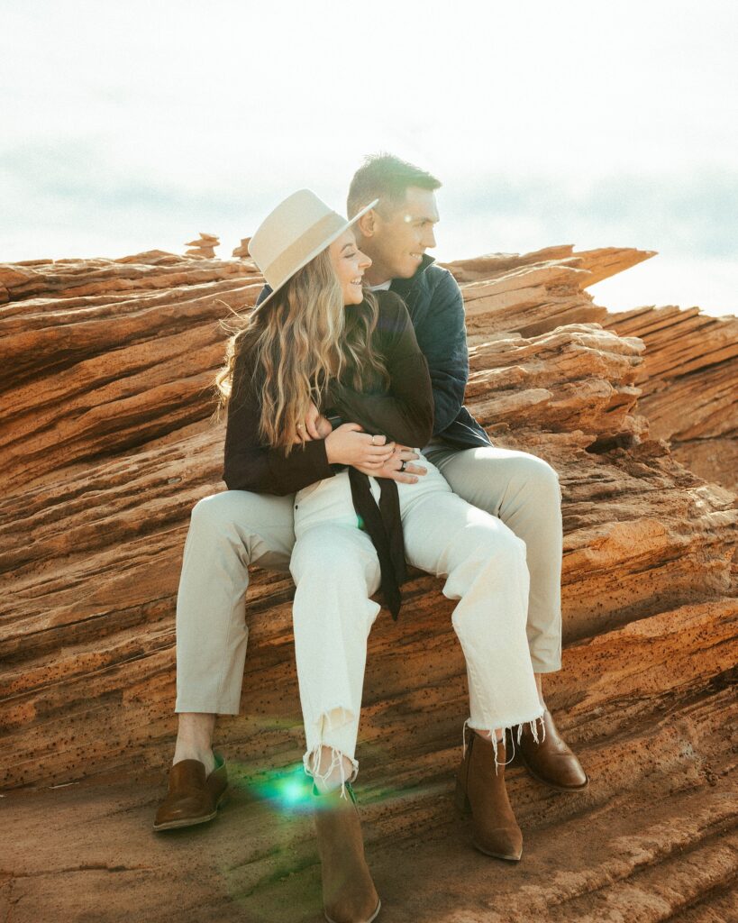 natural color choices are best for your outfits for engagement photos
