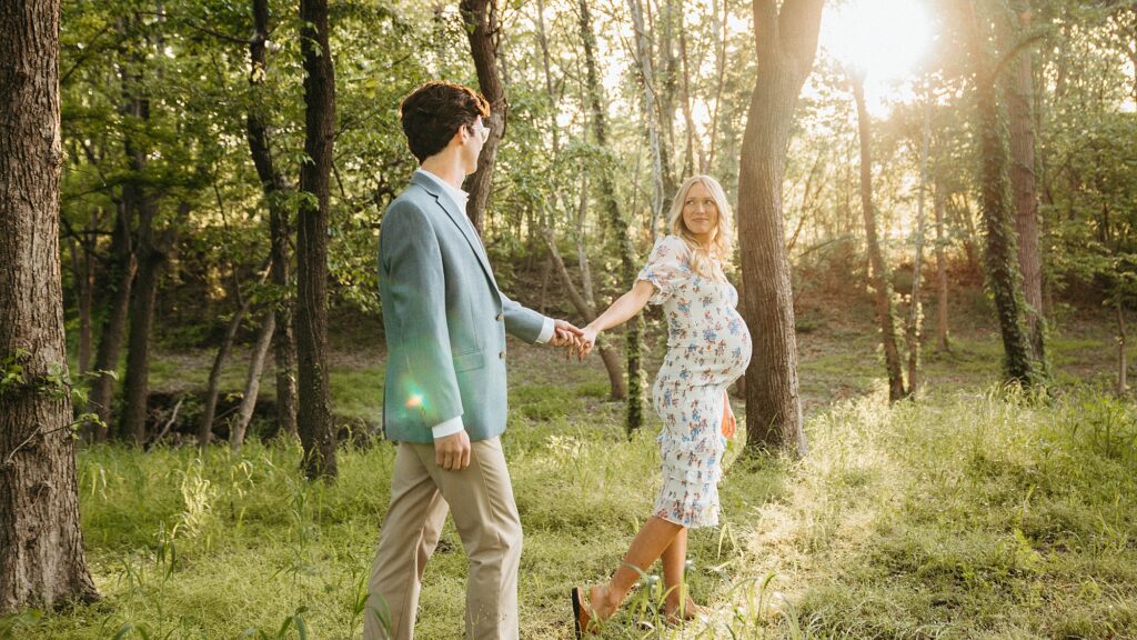 compliment your partners outfit for engagement photos