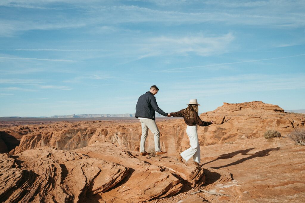 think about your location when outfits for engagements photos 